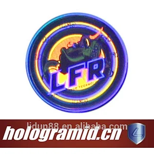 laser printer waterproof labels transparent hologram Adhesive Sticker