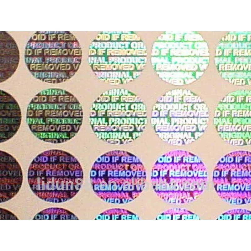 Amazing security hologram printer hologram label printer