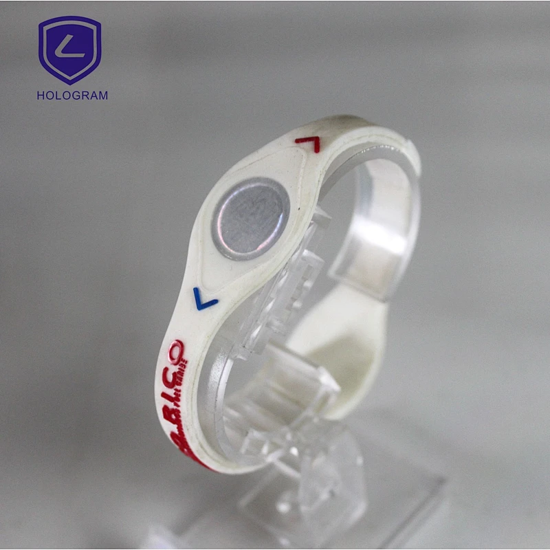2012 EGYPT new silicon hologram funny ion sport flexible bracelet