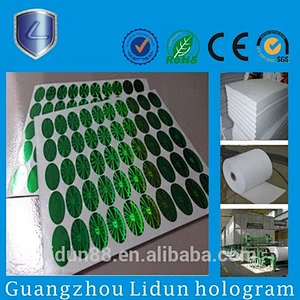 hologram sticker, customized are welcome label