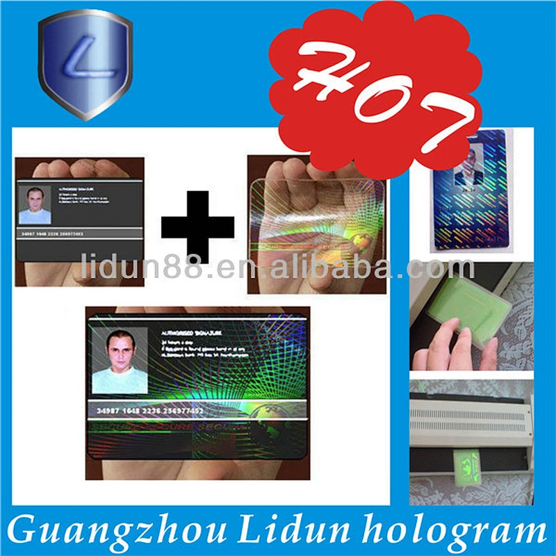 High quality adhesive hologram sticker labels for juice bottle labels