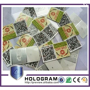 High quality hologram, customized hologram sticker, laser