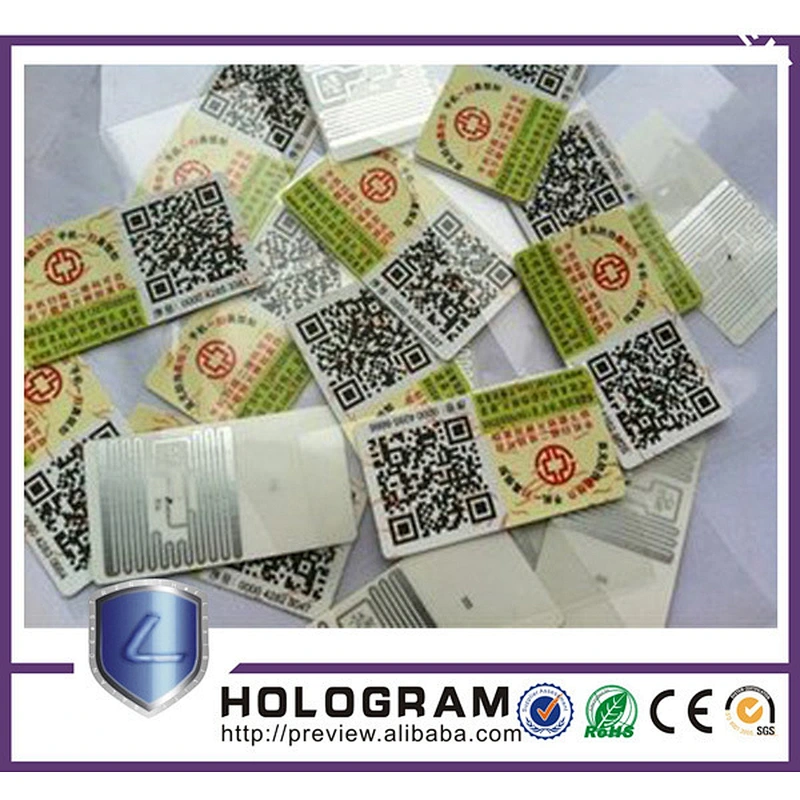 High quality hologram, customized hologram sticker, laser