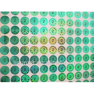 A grade make anti-counterfeit labels and hologram stickers make in Guangzhou