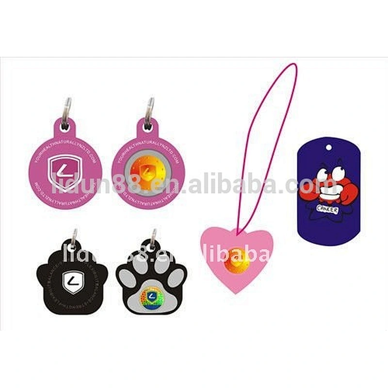 2012 Canada business gift new style charming silicone balance energy pet tag
