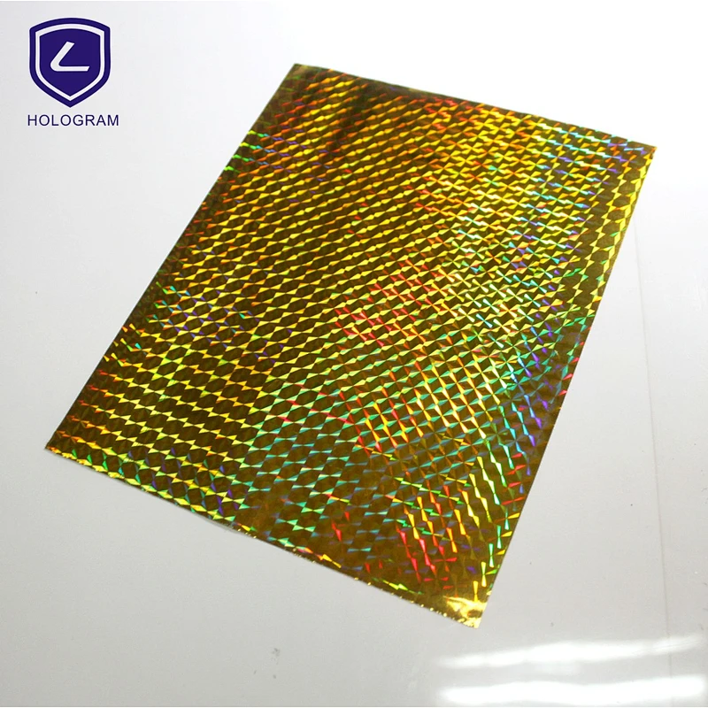 Wholesale factory manufacturer special process hot stamping hologram label