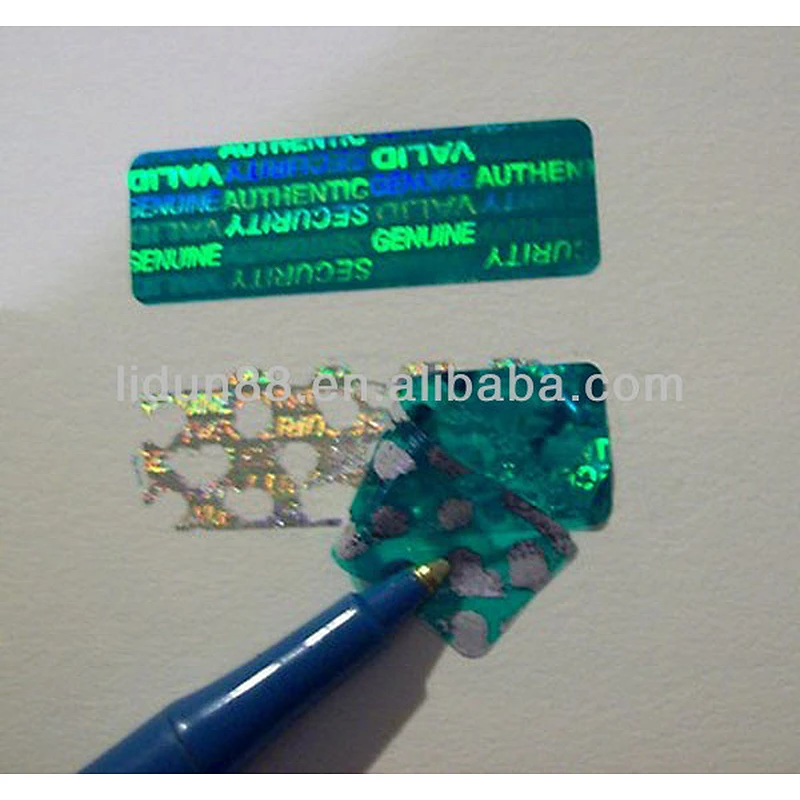 High quality hologram, customized hologram sticker, laser anti-counterfeit labels