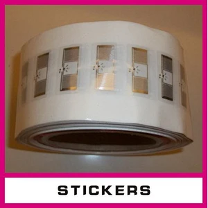 Security true color 2D-3D hologram laser vinyl sticker