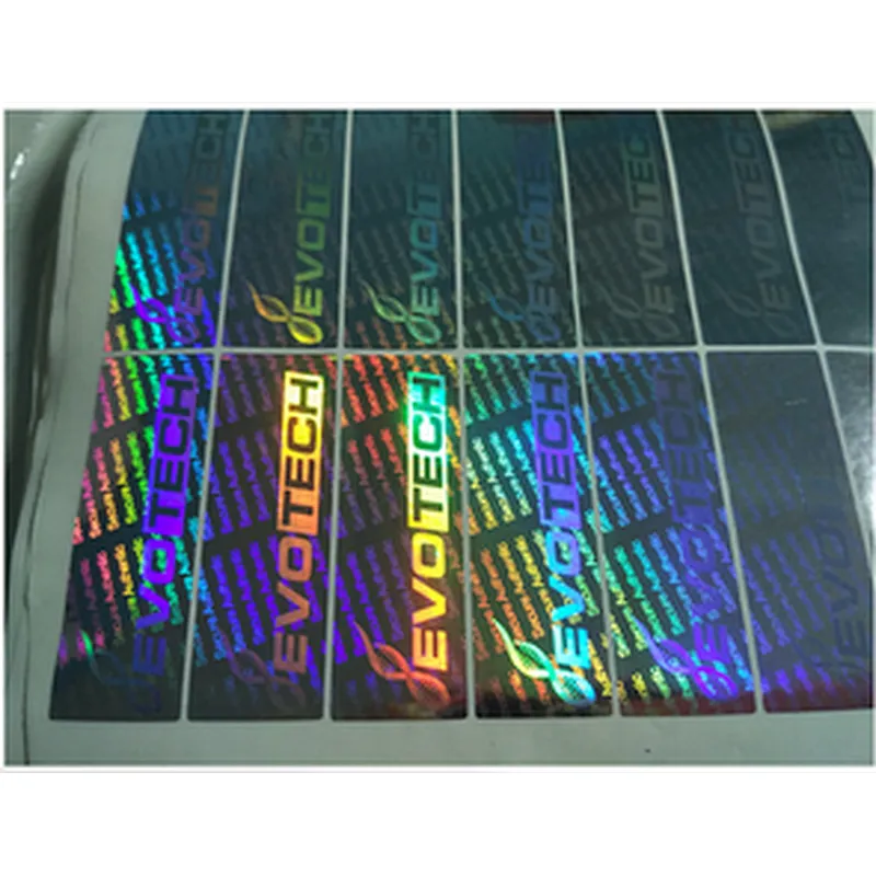 Aecure genuine hologram sticker Multi-channel holographic labels