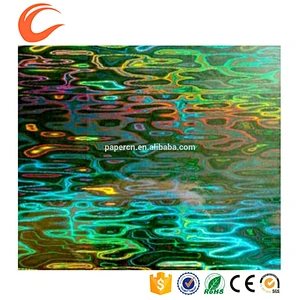 Customize the gold/silver hologram relief holographic stamping sticker/label