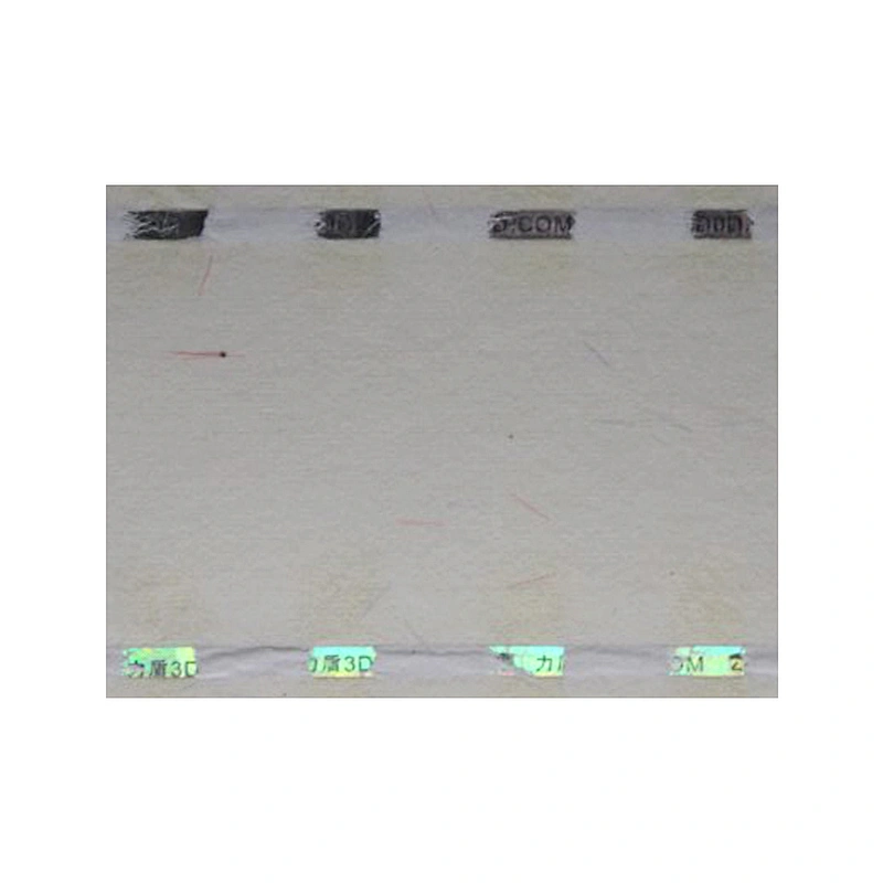 Custom Special Invisible Fiber Paper With Silver Security Thread