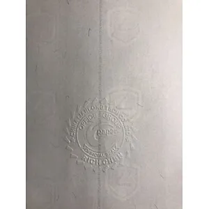 Certificate paper anti-counterfeiting security line ultraviolet security watermark fiber paper
