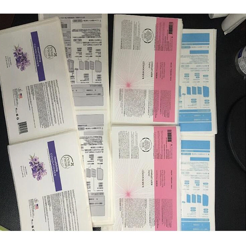 Free sample anti-counterfeit warranty barcode void labels
