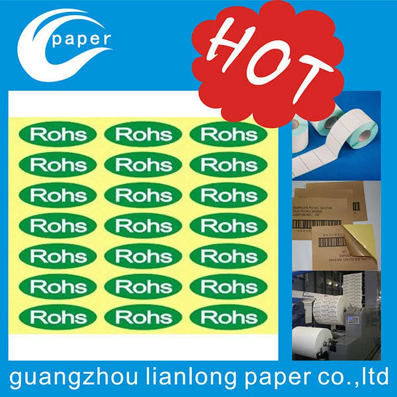 Custom self adhesive, self adhesive vinyl stickers printing roll label for cosmetics packing boxes