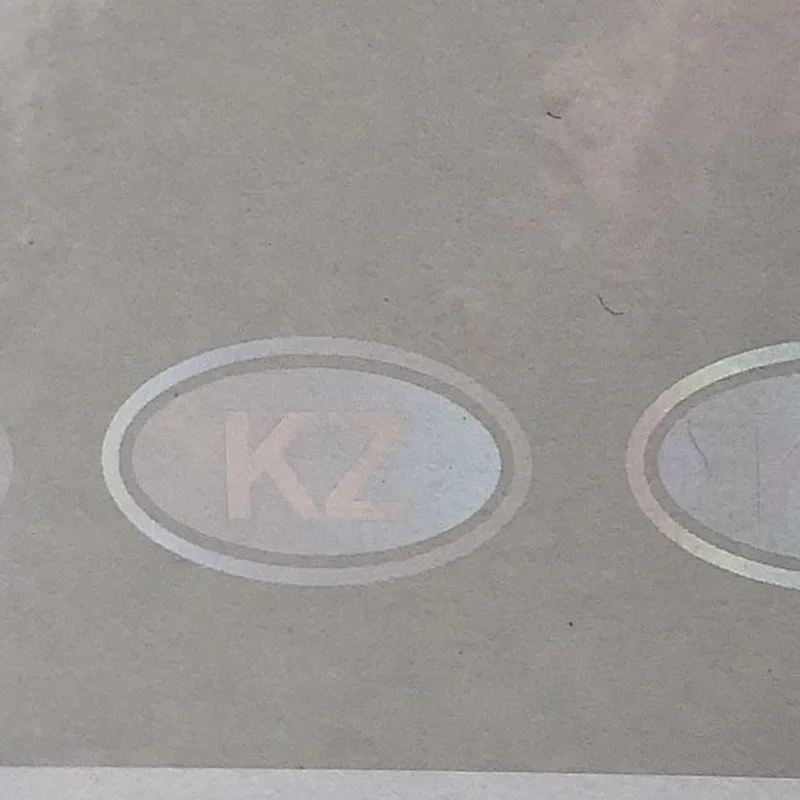 Custom self adhesive hologram sticker hologram label