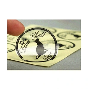 Custom printed logo labels for packaging waterproof labels, printed volume labels, round labels