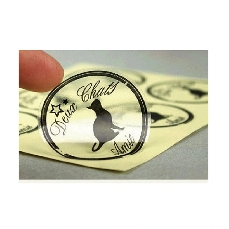 Custom printed logo labels for packaging waterproof labels, printed volume labels, round labels