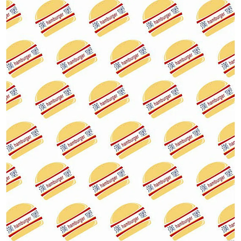 2017 food wrapping paper bag