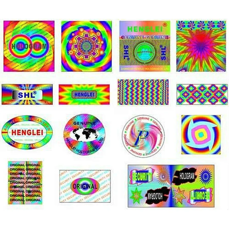 avoid easily break custom 3d hologram sticker