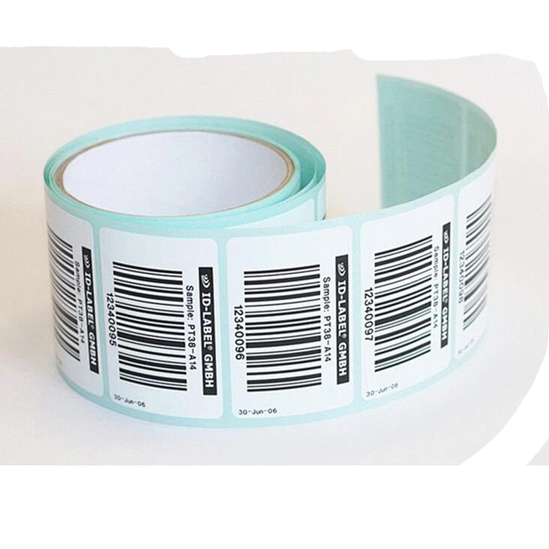 Variable Data Printing Barcode Label QR Code and Serial Number Printed Barcode Sticker 2D Barcode Sticker Label