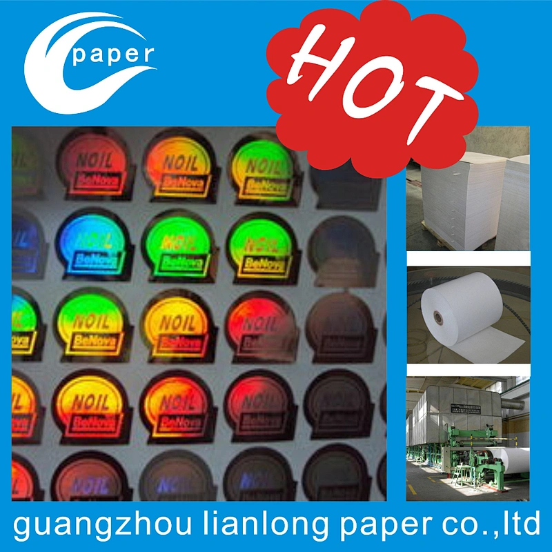 3d high quality hologram running numbers stickers in roll