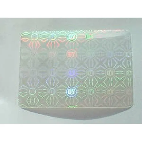 PVC Blank cards with holograms