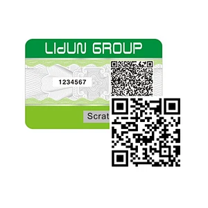 Qr Code Label Thermal Label Self Adhesive Sticker Roll Paper