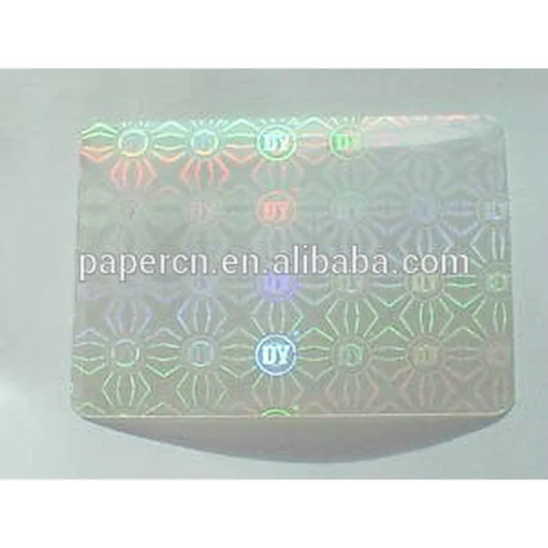 2017 hologram overlay printer id card with best supply