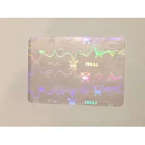 Professional manufacture hot custom security label sticker overlay florida id hologram