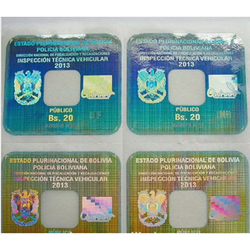 Personalized hologram 3d logo custom hologram sticker