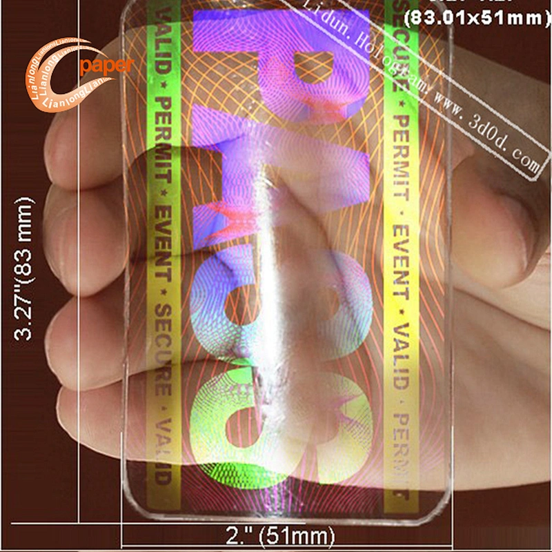2019 hot sale From Card Manufacturer holograms id card