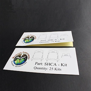 Wholesale custom made paper self adhesive roll sticker