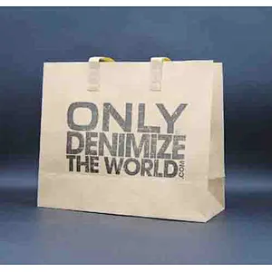Hot sales full color printed customized hair bags paper