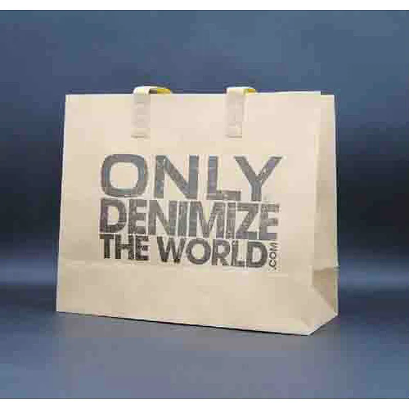 Hot sales full color printed customized hair bags paper