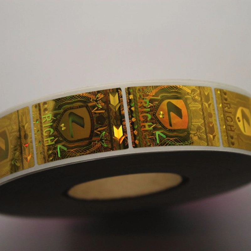 id transparent hologram overlays stickers, custom hologram sticker