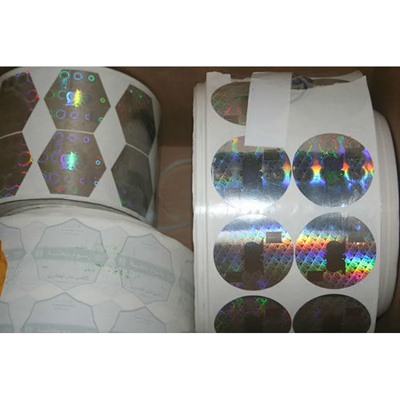 Easily paste custom 3d hologram sticker