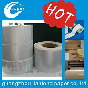 Customised PET adhesive sticker for label printer