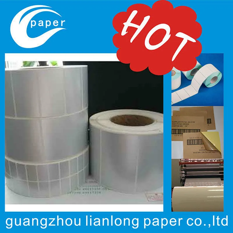 Customised PET adhesive sticker for label printer