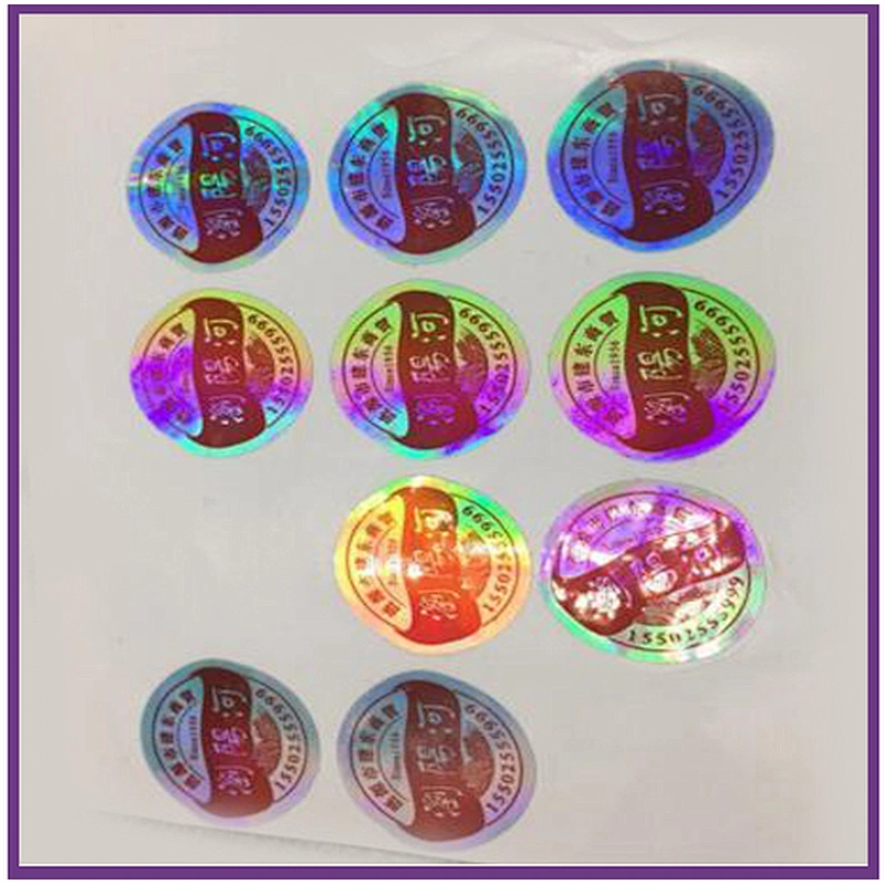 2017 new arrive special printing features hologram id card