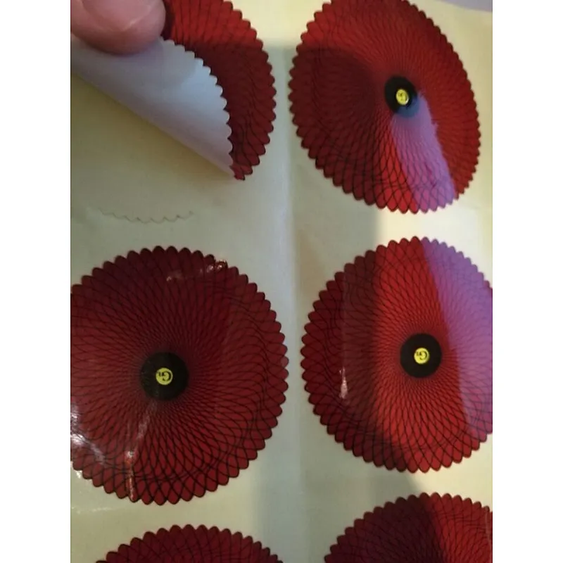 Custom Printed Roll Sticker Labels.