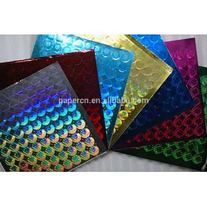 Custom 3D laser prints hologram sticker for anti-counterfeiting