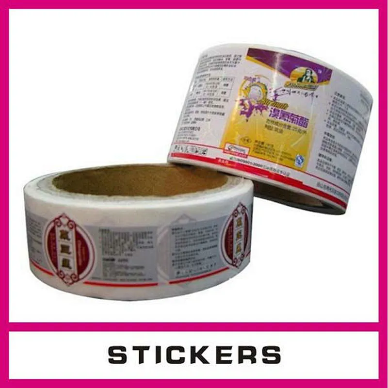Motorcycle helmet custom stickers laser anti-counterfeit labels / trademarks