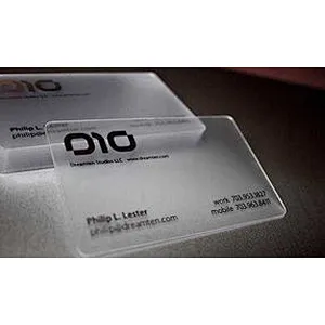 Personal business card,Transparent PVC Business Card,sell in guangzhou