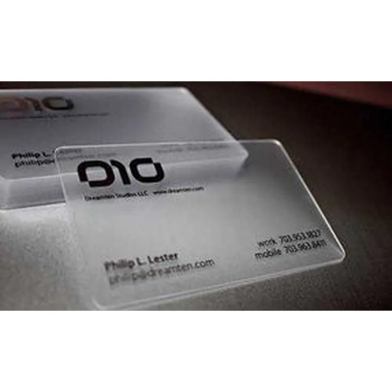 Personal business card,Transparent PVC Business Card,sell in guangzhou
