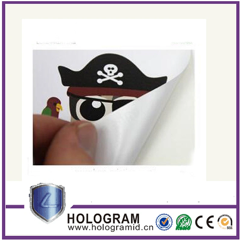 2017 popular Waterproof Vinyl Custom Stickers china