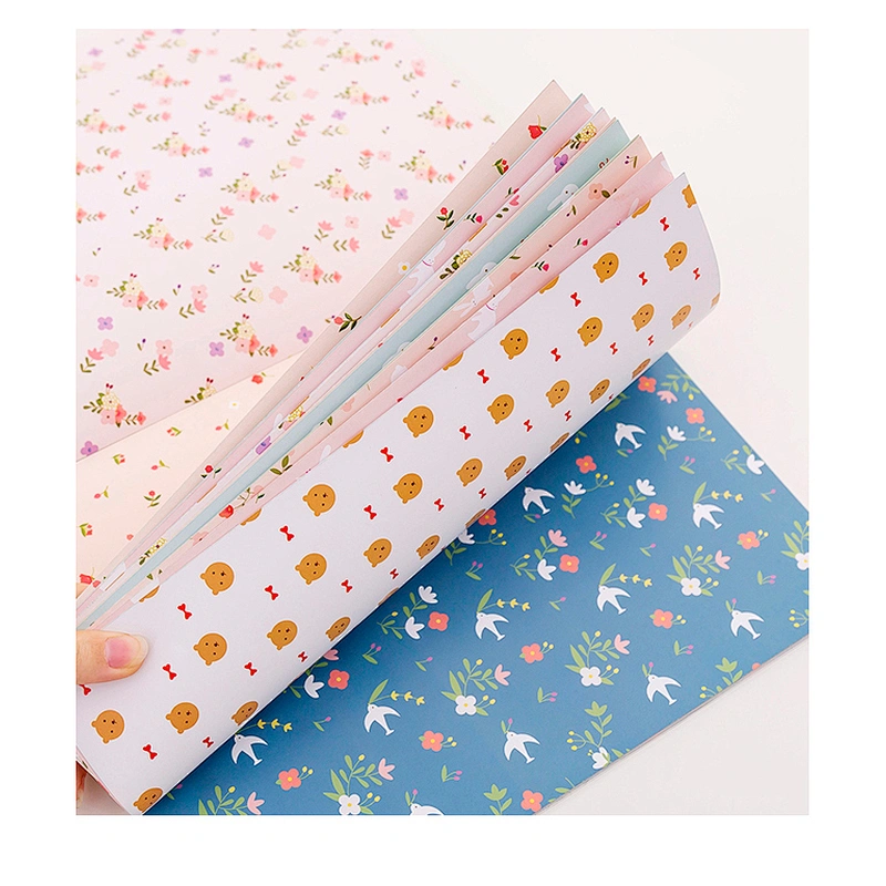 High quantity vintage style custom gift wrapping paper.