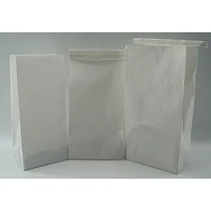 china packaging BPA Free moisture proof security seal recycled brown paper bag