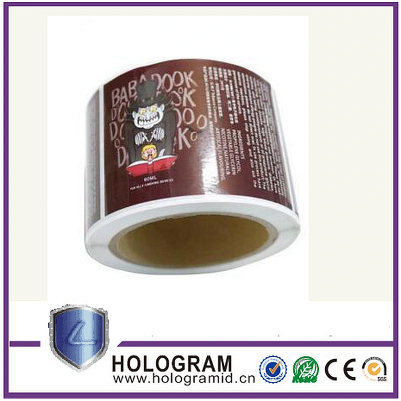 China Factory Manufacture Custom Waterproof Label Printing Sticker