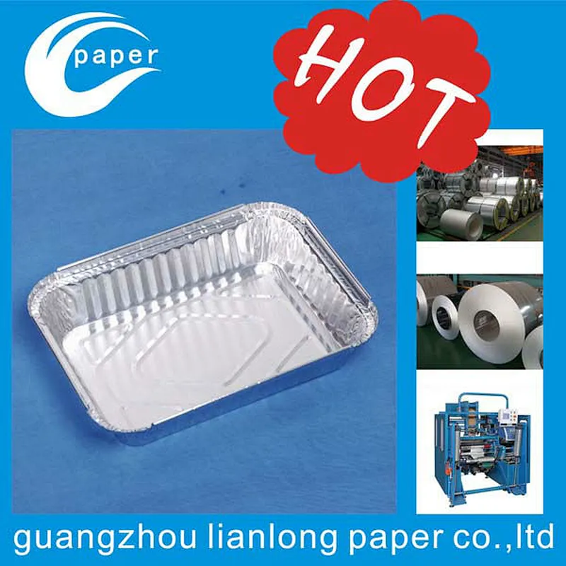 different types of food packaging aluminium foil