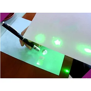 Hidden image encryption security hologram label